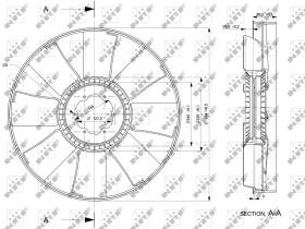 Nrf 49823 - EMBRAGUE VENTILADOR DAF 75CF 02/199