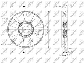 Nrf 49826 - EMBRAGUE VENTILADOR MAN F2000 01/19