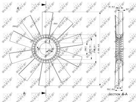 Nrf 49828 - EMBRAGUE VENTILADOR MAN G90 09/1987