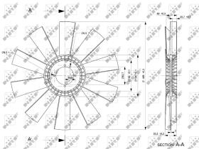 Nrf 49830 - EMBRAGUE VENTILADOR MAN G90 09/1987