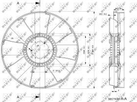 Nrf 49840 - EMBRAGUE VENTILADOR IVECO STRALIS 0