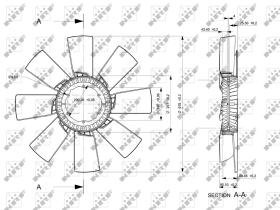 Nrf 49856 - EMBRAGUE VENTILADOR SCANIA P/G/R/T