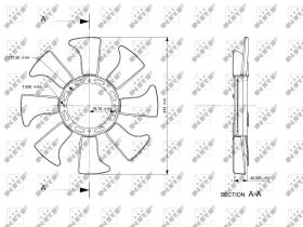 Nrf 49867 - EMBRAGUE VENTILADOR MITSUBISHI PAJE