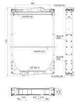 Nrf 503012 - RADIADOR VOLVO F16 88-