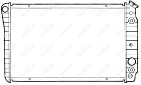 Nrf 50322 - RADIADOR ALU BRAZED CHEVROLET (GM)