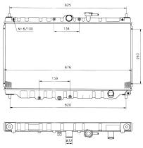Nrf 503331 - RADIADOR HONDA ACCORD 2.0