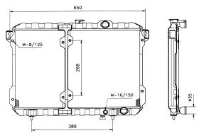  503481 - RADIADOR CU MITSUBISHI GALANT 2.0 0