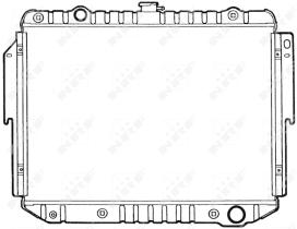 Nrf 50349 - RADIADOR ALU BRAZED CHRYSLER (USA)