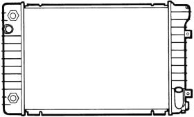 Nrf 50383 - RADIADOR GM CAVALIER 2.8/3,1 - SUNB