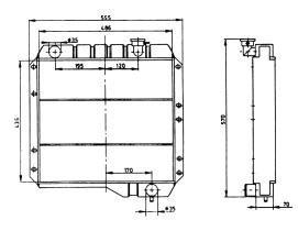 Nrf 503951 - RADIADOR TOYOTA LAND CRUISER 75-