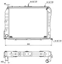 Nrf 503974 - RADIADOR TOYOTA HI-ACE 2.0D