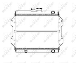  504343 - RADIADOR CU SUZUKI SAMURAI 88-