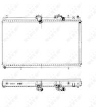  50443 - RADIADOR ALU BRAZED CITROEN C5 04-