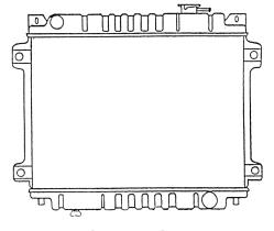 Nrf 504860 - RADIADOR MAZDA 626 1.6/2,0