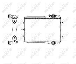 Nrf 50549 - RADIADOR ALU BRAZED PORSCHE 911 01-