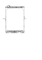 Nrf 50554 - RADIADOR MERCEDES NG-90(SM KLASSE)(