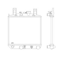 Nrf 506080 - RADIADORES TURISMOS DAIHATSU CUORE