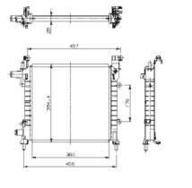 Nrf 506202 - RADIADOR FORD KA 1.0/1.3