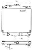 Nrf 506704 - RADIADORES TURISMOS TOYOTA TOYOTA C