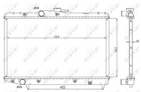  506725 - RADIADOR ALU BRAZED TOYOTA STARLET