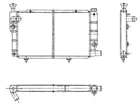 Nrf 507145 - RADIADOR PEUGEOT 205 1.0/1,1/1,4