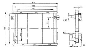 Nrf 507151 - RADIADOR O.M. 50/75