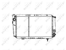 Nrf 507343 - RADIADOR ALU MECHAN RENAULT 5 72-