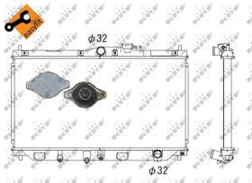 Nrf 507728 - RADIADOR ALU BRAZED HONDA ACCORD 90