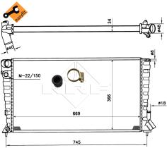  509510 - RADIADOR ALU BRAZED CITROEN BERLING