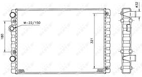  509520 - RADIADOR ALU MECHAN SEAT AROSA 99-