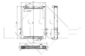  509585 - RADIADOR ALU BRAZED DAF 85CF 98-