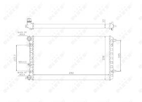 Nrf 509644 - RADIADOR ALU BRAZED VW NEW BEETLE 9