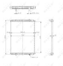  509707 - RADIADOR ALU BRAZED RENAULT TRUCKS