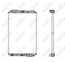  509720 - RADIADOR ALU BRAZED MERCEDES AXOR 0