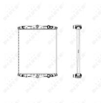  509744 - RADIADOR ALU BRAZED DAF LF45 LF55 0