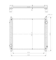  509779 - RADIADOR ALU BRAZED IVECO EUROCARGO