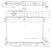Nrf 513220 - RADIADOR BMW SERIE 3 E21 320/320I