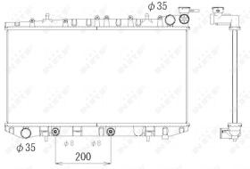 Nrf 513497 - RADIADOR ALU BRAZED NISSAN PRIMERA