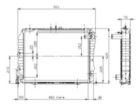 Nrf 513974 - RADIADOR TOYOTA HI-ACE
