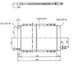 Nrf 514016 - RADIADOR FORD FIESTA 1.3/1,6/1,6D