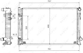  51586 - RADIADOR ALU BRAZED AUDI A6 QUATTRO