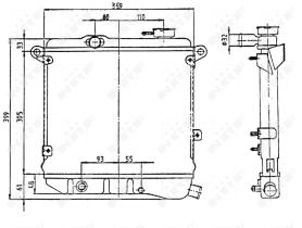 Nrf 517903 - RADIADOR CU AUTOBIANCHI A112 69-