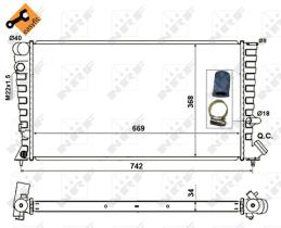  519510 - RADIADOR ALU BRAZED CITROEN BERLING