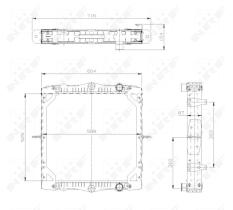  519569 - RADIADOR ALU BRAZED DAF LF45 01-