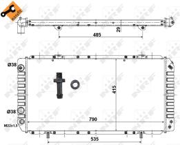  52062 - RADIADOR ALU BRAZED CITROEN JUMPER