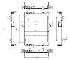  52072 - RADIADOR ALU BRAZED RENAULT TRUCKS