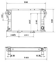 Nrf 52174 - RADIADOR RENAULT R-6-2