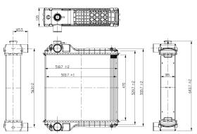 Nrf 52193 - RADIADORES FORKLIFT TEREX FERMEC BA