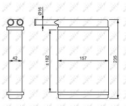  52221 - CALENTADOR FORD FIESTA/COURIER 89-