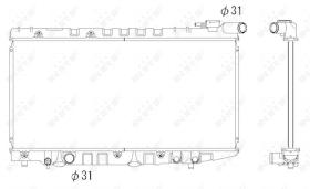 Nrf 526712 - RADIADOR ALU BRAZED TOYOTA COROLLA